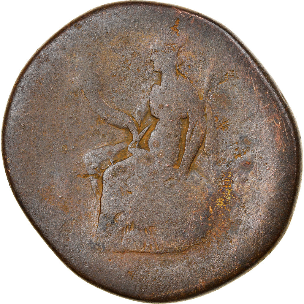 Munten, Antoninus Pius, Sestertius, 140, Rome, ZG+, Bronze, RIC:747a