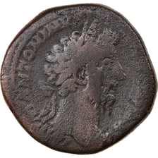 Moeda, Marcus Aurelius, Sestertius, 171, Rome, VF(20-25), Bronze, RIC:998