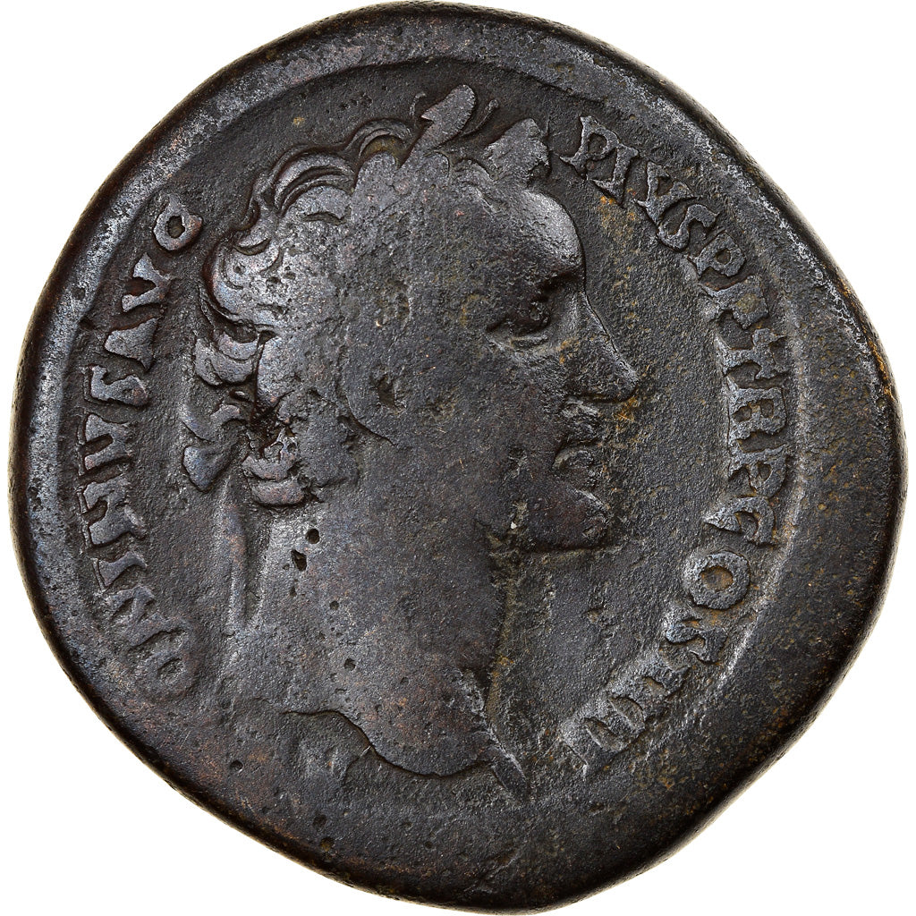 Coin, Antoninus Pius, Sestertius, 147, Rome, VF(20-25), Bronze, RIC:779