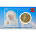Vatican, 50 Cents, Le Pape François, 2014, MS(65-70), Nordic gold