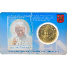 Vatikan, 50 Cents, Le Pape François, 2014, STGL, Nordic gold