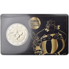 Francia, 2 Euro, Astérix - Obélix, 2019, Paris, BU, FDC, Bimetálico