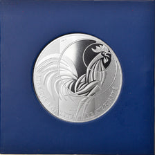 Frankrijk, Parijse munten, 100 Euro, Coq, 2016, Paris, FDC, Zilver
