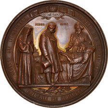 Francia, medalla, Epidémie de Choléra, Visites de Napoléon III et