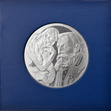 Francja, Monnaie de Paris, 100 Euro, Auguste Rodin, 2017, Paris, MS(65-70)