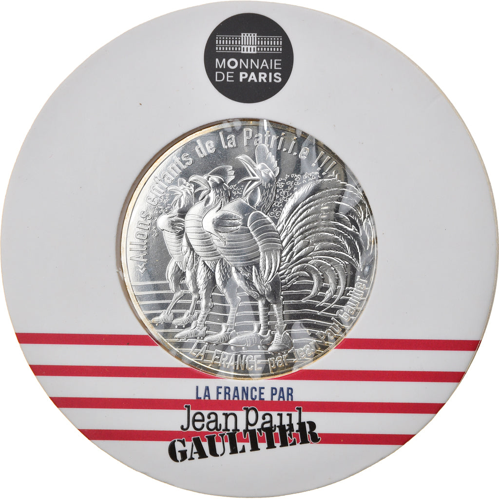 France, Monnaie de Paris, 50 Euro, Jean-Paul Gaultier (La Marseillaise), 2017