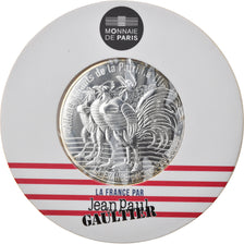 France, Monnaie de Paris, 50 Euro, Jean-Paul Gaultier (La Marseillaise), 2017