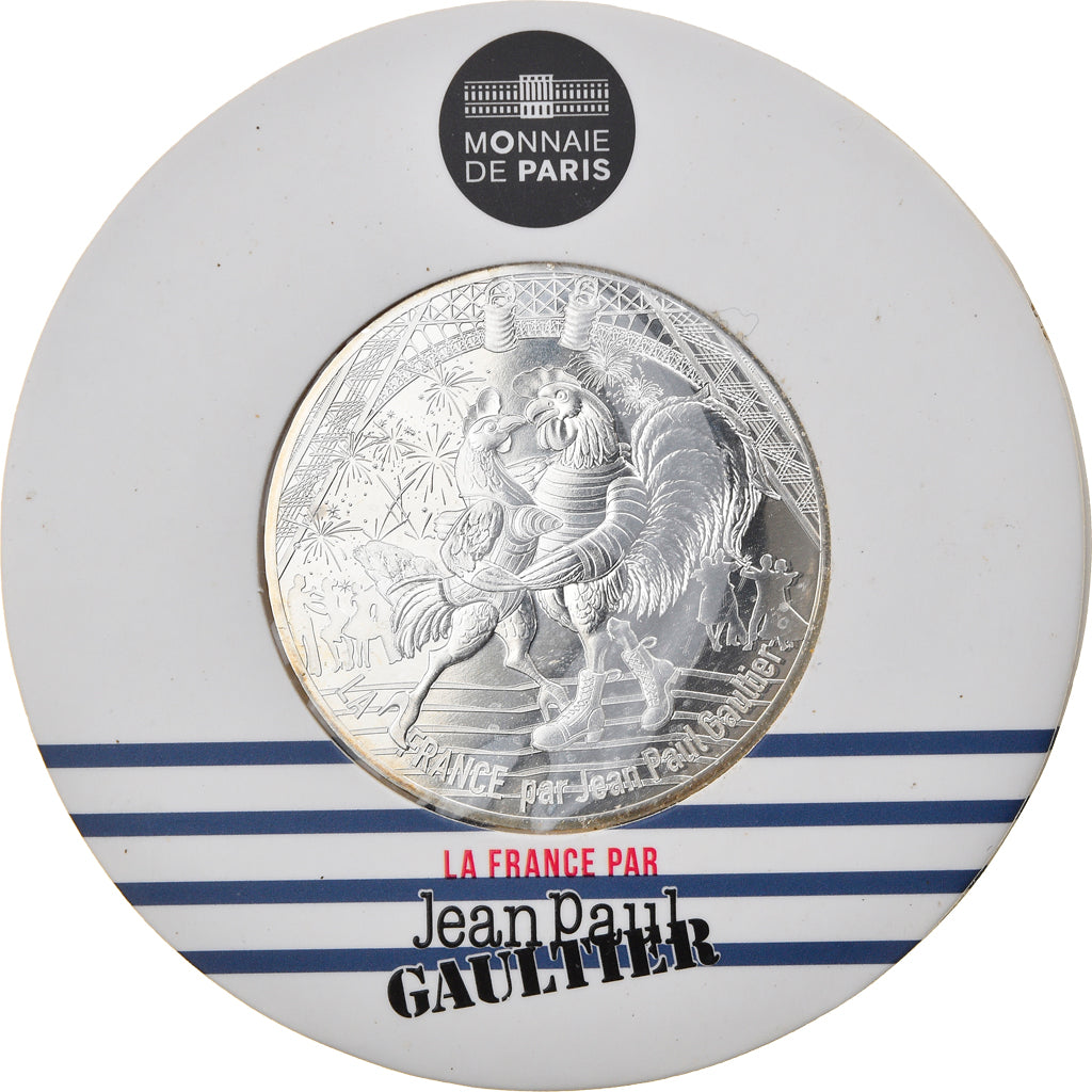 Francja, Monnaie de Paris, 50 Euro, Jean-Paul Gaultier (Bal du 14 juillet)