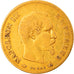 Moeda, França, Napoleon III, 10 Francs, 1857, Paris, VF(20-25), Dourado
