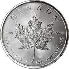 Monnaie, Canada, Maple Leaf, 5 Dollars, 2015, 1 Oz, FDC, Argent