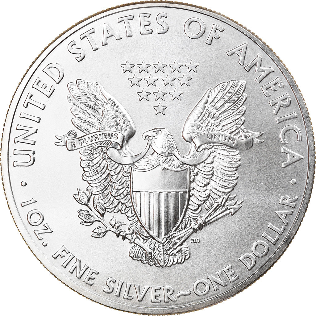Coin, United States, Silver Eagle, Dollar, 2011, U.S. Mint, MS(65-70), Silver