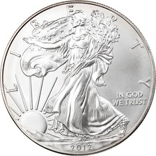 Coin, United States, Silver Eagle, Dollar, 2012, 1 Oz, MS(65-70), Silver