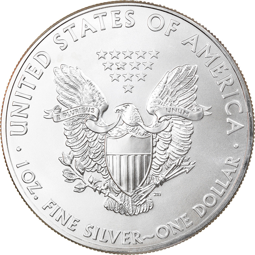 Coin, United States, Silver Eagle, Dollar, 2012, 1 Oz, MS(65-70), Silver
