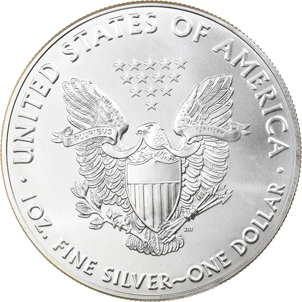 Coin, United States, Silver Eagle, Dollar, 2017, 1 Oz, MS(65-70), Silver