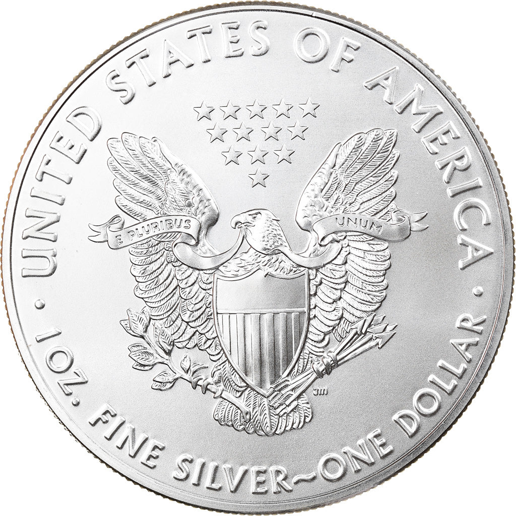 Coin, United States, Silver Eagle, Dollar, 2019, 1 Oz, MS(65-70), Silver