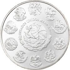Moneta, Mexico, Libertad, Onza, Troy Ounce of Silver, 2013, Bullion, MS(65-70)