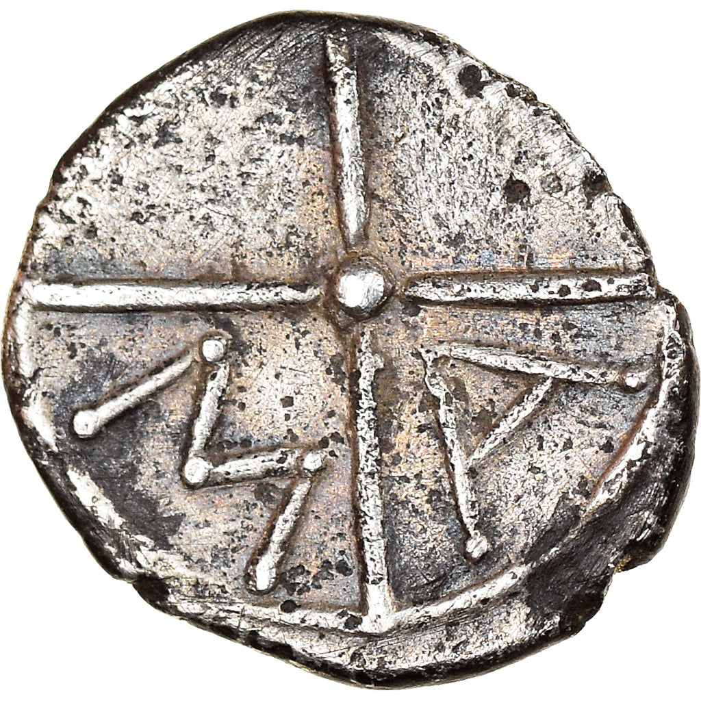Coin, Massalia, Obol, Marseille, EF(40-45), Silver, SNG Cop:723-8