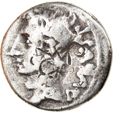 Monnaie, Auguste, Quinaire, 25-23 BC, Emerita, TB+, Argent, RIC:1b