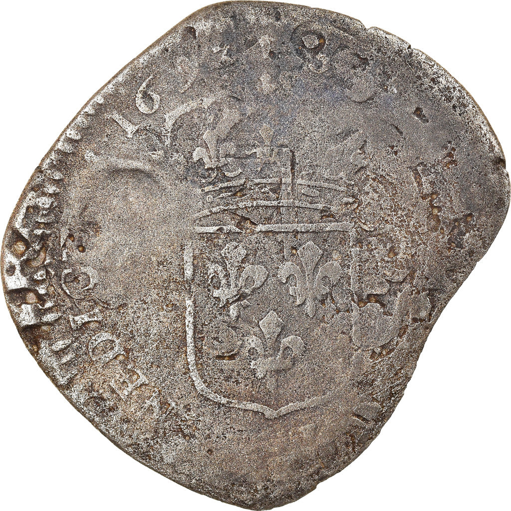 Munten, Frankrijk, Louis XIV, Quinzain aux 8 L, 1693, Paris, FR, Billon