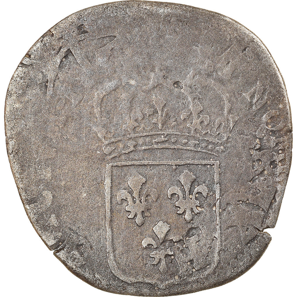 Munten, Frankrijk, Louis XIV, Quinzain aux 8 L, Uncertain date, Rouen, FR