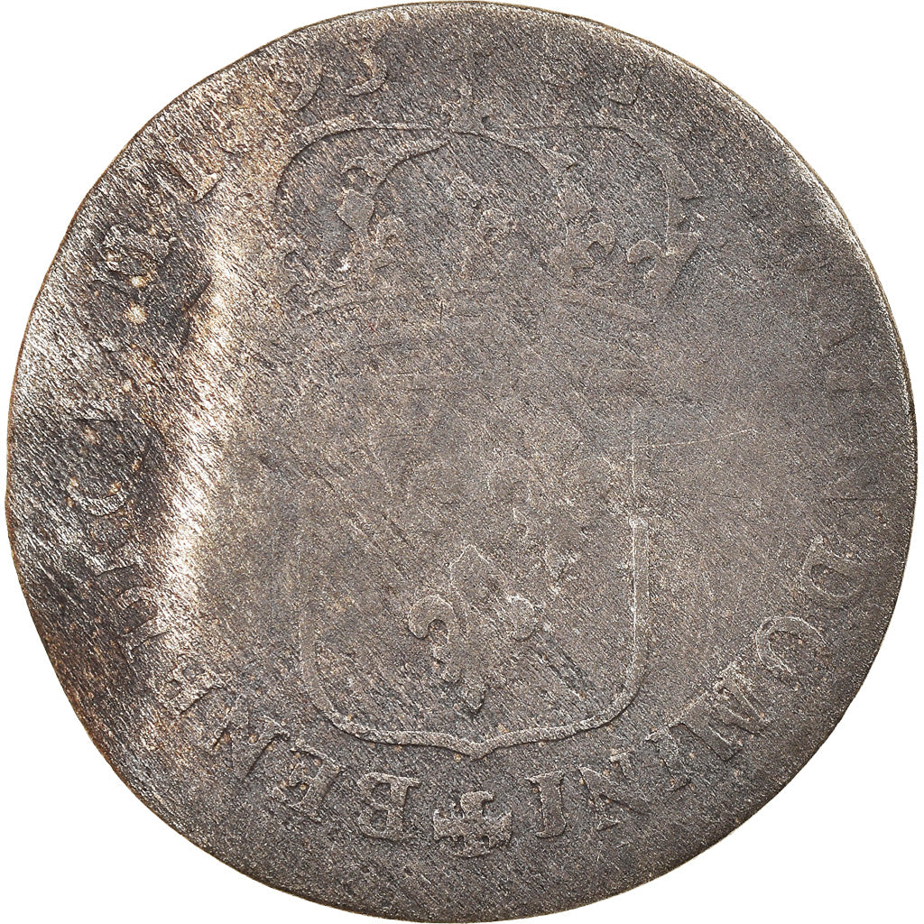 Coin, France, Louis XIV, Quinzain aux 8 L, 1693, Lille, Rare, F(12-15), Billon