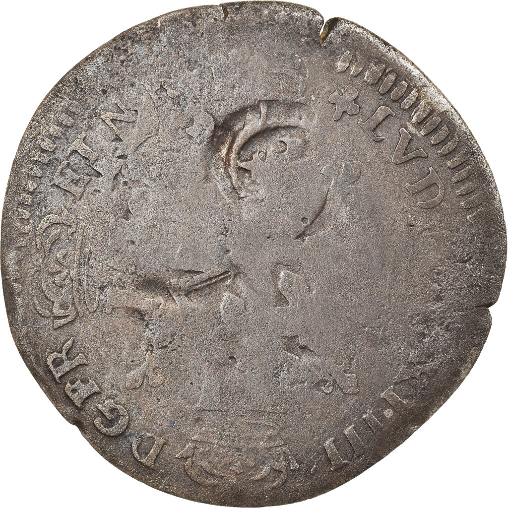 Coin, France, Louis XIV, Quinzain aux 8 L, 1695, Uncertain Mint, VF(20-25)