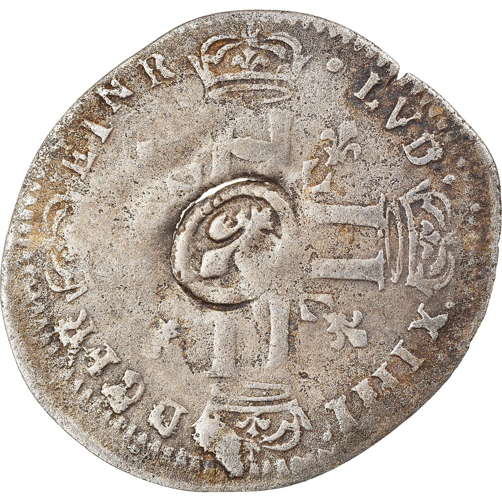 Münze, Frankreich, Louis XIV, Quinzain aux 8 L, 1693, Uncertain Mint, S