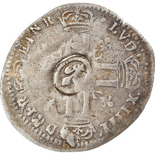Münze, Frankreich, Louis XIV, Quinzain aux 8 L, 1693, Uncertain Mint, S