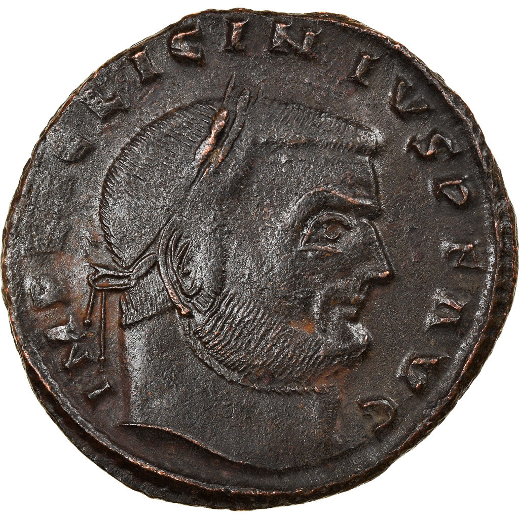 Coin, Licinius I, Follis, 313-315, Siscia, EF(40-45), Bronze, RIC:8