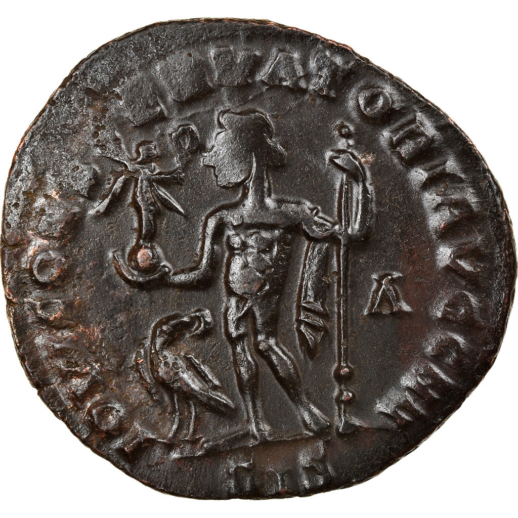 Coin, Licinius I, Follis, 313, Siscia, AU(50-53), Bronze, RIC:233a