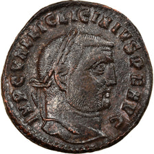 Monnaie, Licinius I, Follis, 312, Héraclée, TTB+, Bronze, RIC:65