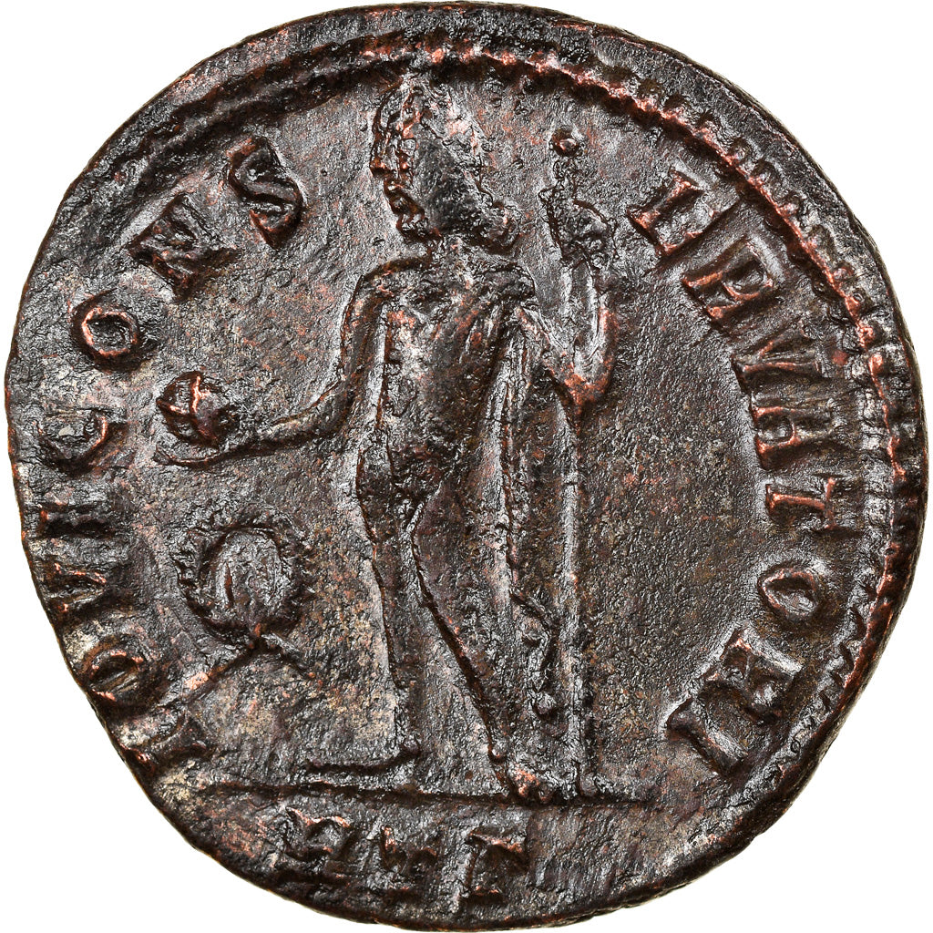 Monnaie, Licinius I, Follis, 312, Héraclée, TTB+, Bronze, RIC:65