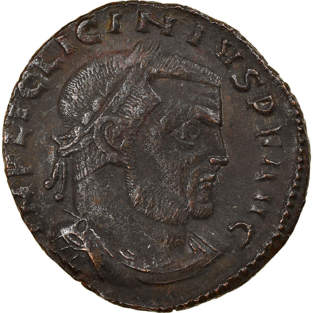 Coin, Licinius I, Follis, 312-313, Thessalonica, EF(40-45), Bronze, RIC:59