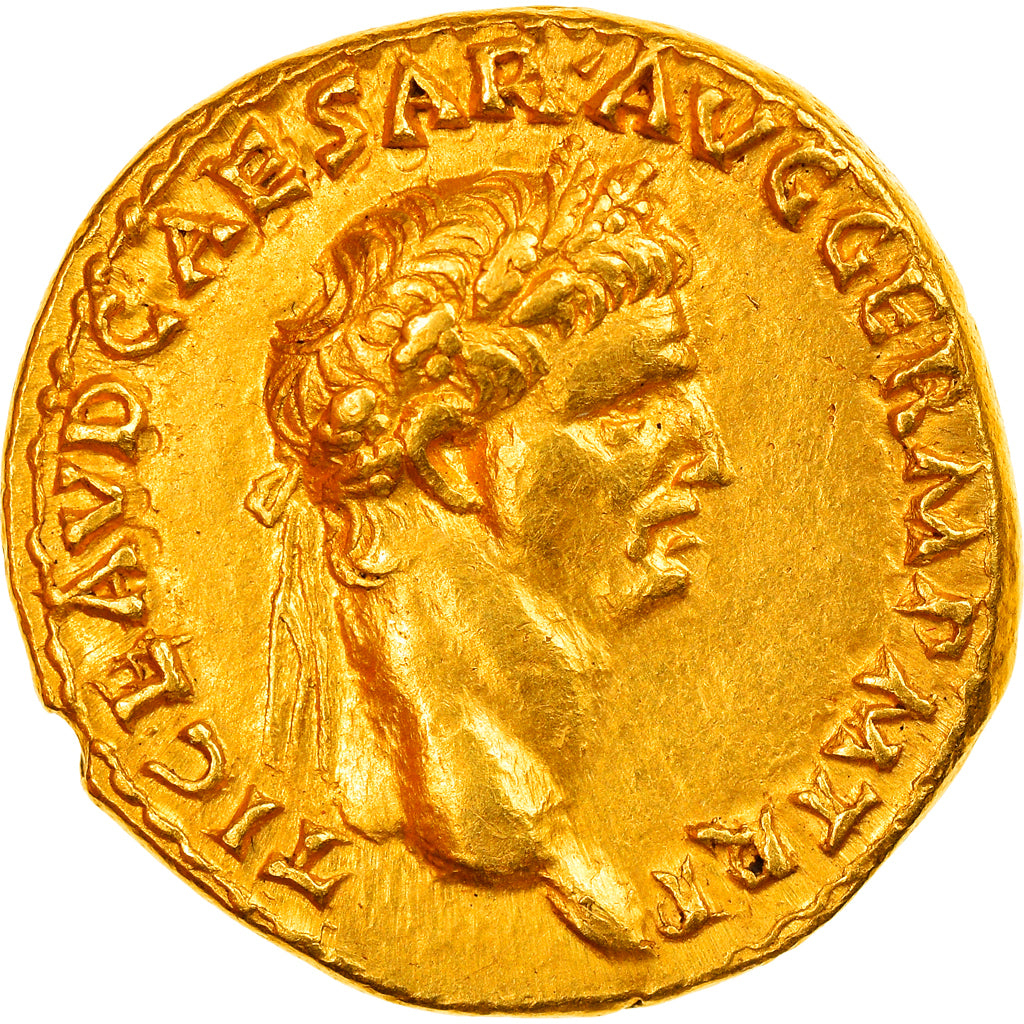 Coin, Claudius, Aureus, 41-42, Rome, MS(60-62), Gold, Calicó:338b corr