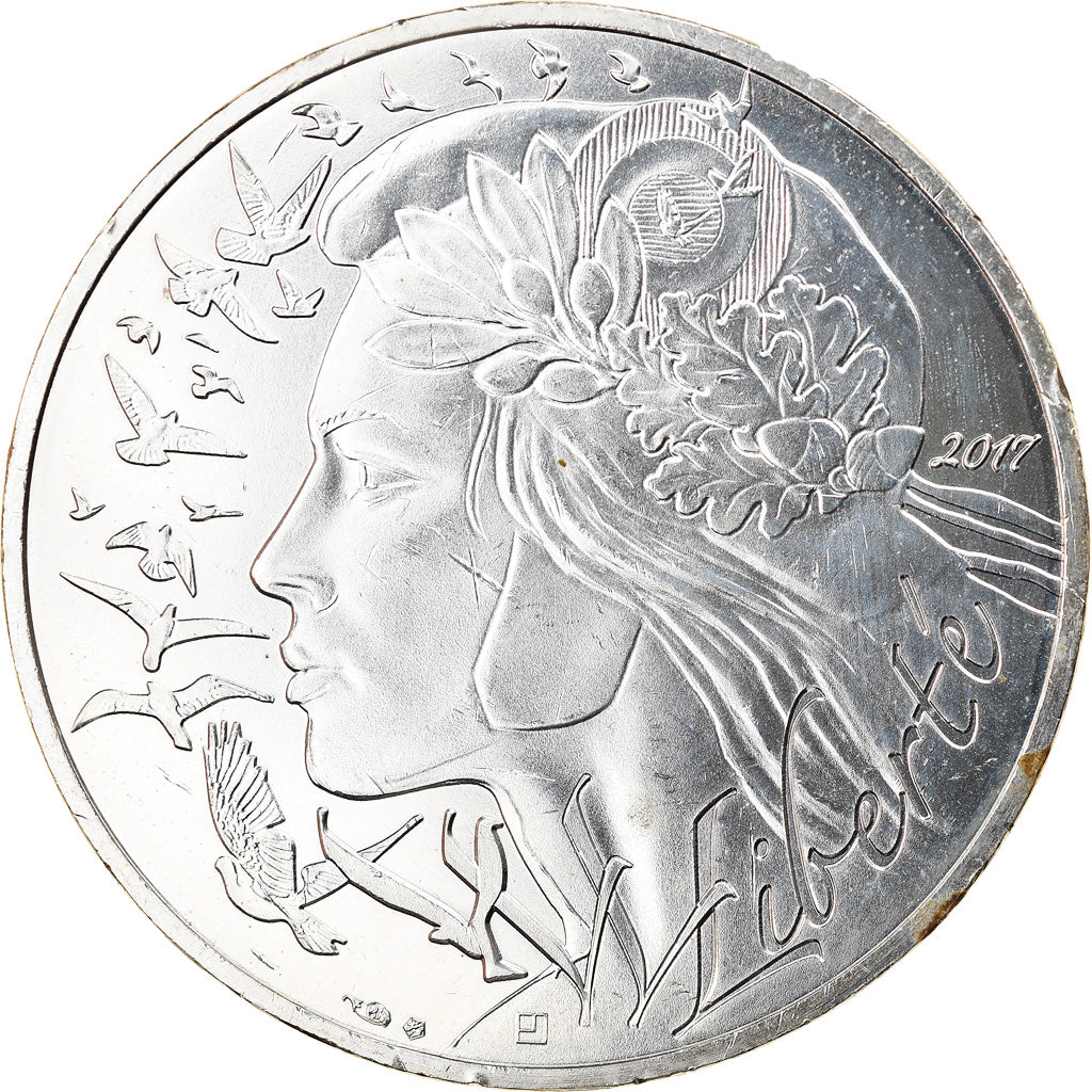 Francia, 20 Euro, Marianne, Liberté, 2017, Paris, SPL+, Argento