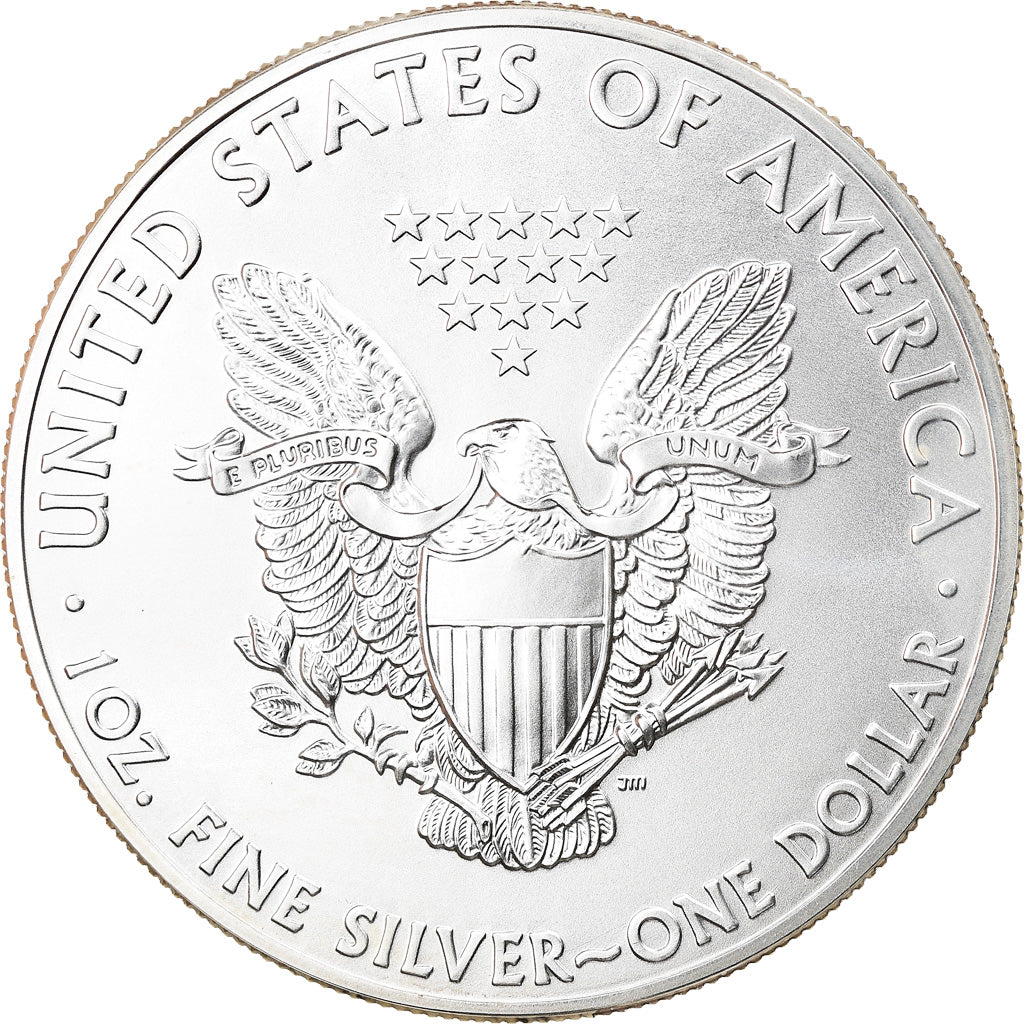Coin, United States, Silver Eagle, Dollar, 2015, 1 Oz, MS(65-70), Silver