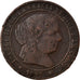 Coin, Spain, Isabel II, 2-1/2 Centimos, 1867, Madrid, VF(20-25), Copper, KM:634