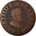 Moeda, França, Henri IV, Double Tournois, 1604, Paris, VF(20-25), Cobre