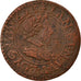 Moneta, Francia, Louis XIII, Double Tournois, 1621, Paris, Double-strike, MB