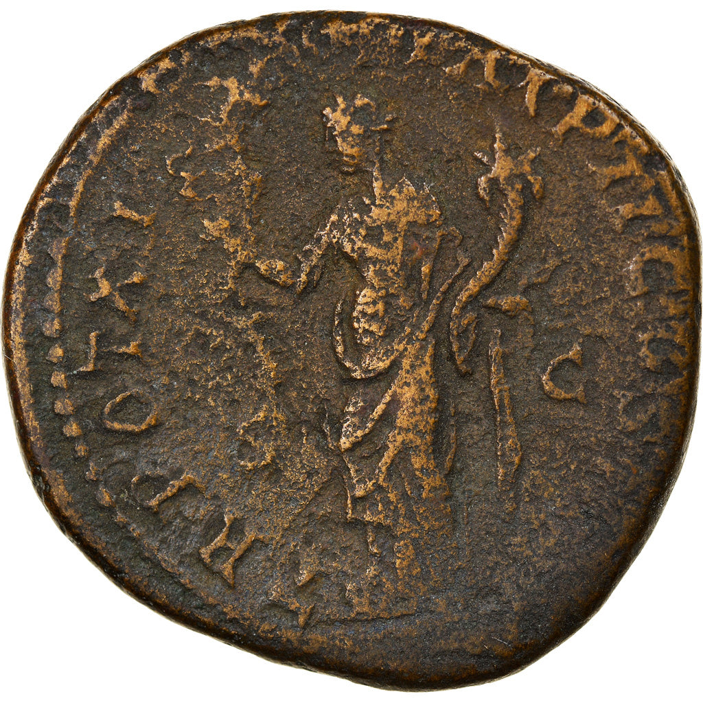 Coin, Marcus Aurelius, Sestertius, 165, Rome, VF(30-35), Bronze, RIC:902