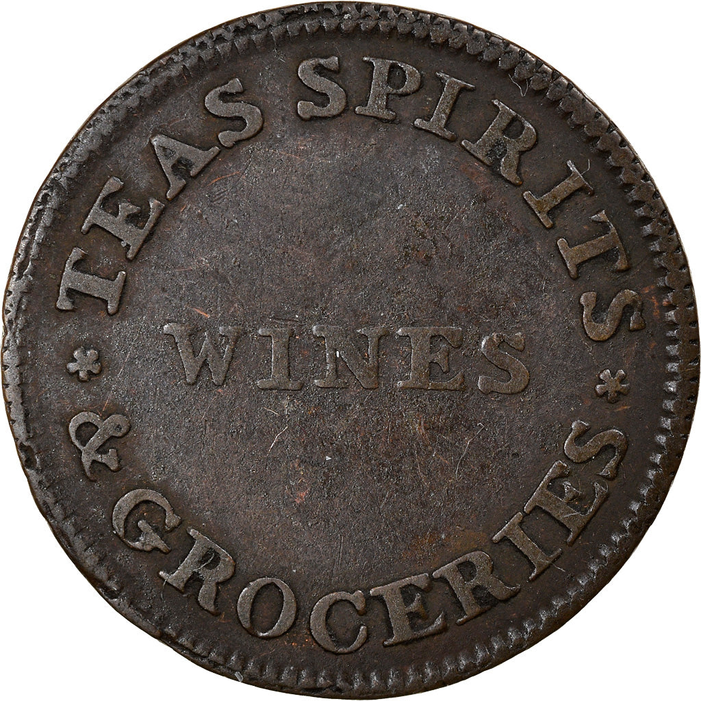 Scotland, Jeton, Teas Spirits & Wines Groceries, Market Street Edinburgh, TB