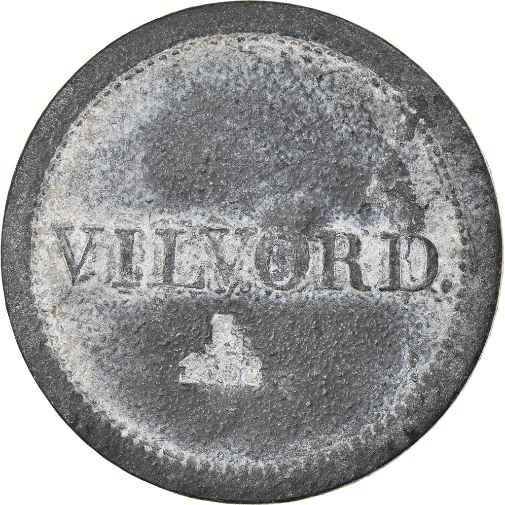 Coin, Belgium, Vilvorde, 20 Centimes, EF(40-45), Zinc