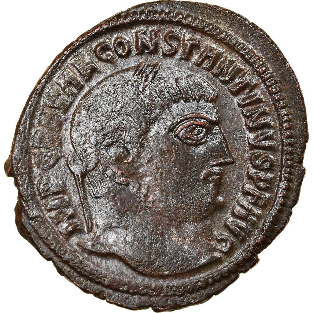 Moneta, Constantine I, Follis, 313-317, Nicomedia, VF(30-35), Bronze, RIC:12