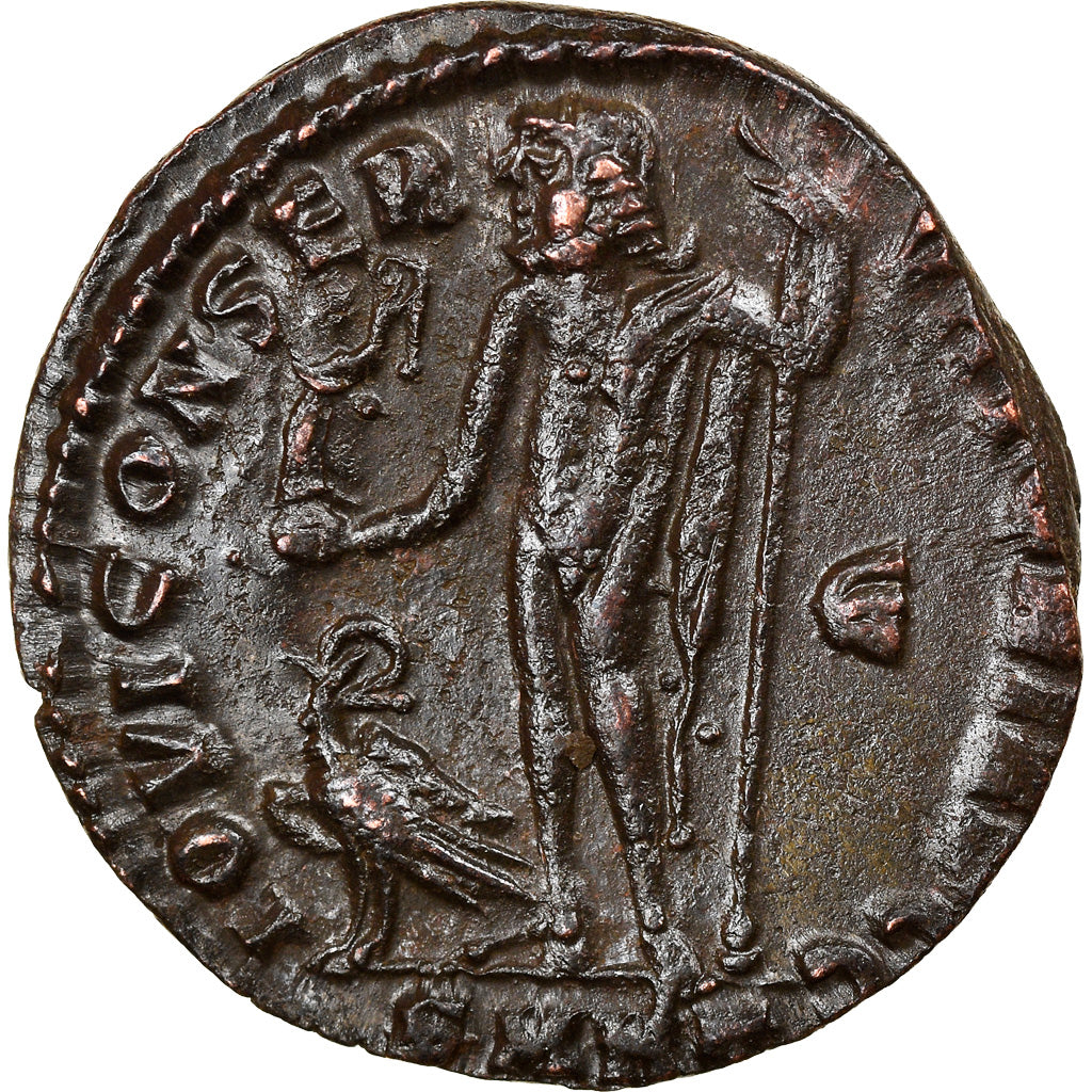 Moneta, Constantine I, Follis, 313, Heraclea, BB+, Bronzo, RIC:75