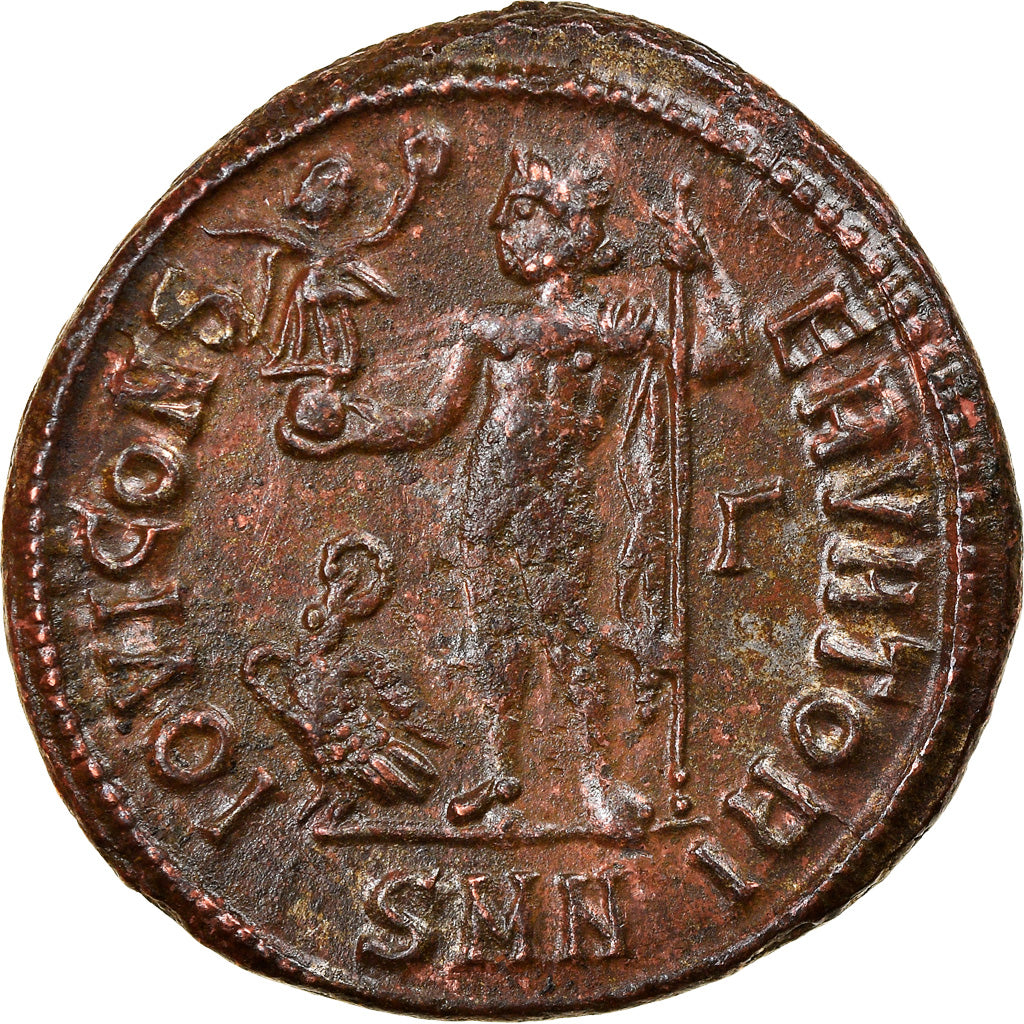 Coin, Constantine I, Follis, 313-317, Nicomedia, EF(40-45), Bronze, RIC:12