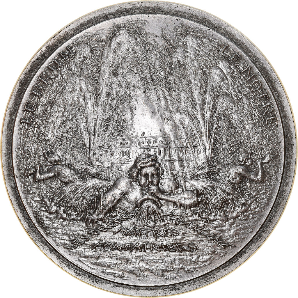 France, Médaille, Les Grandes Eaux de Versailles, Lebrun-Lenotre, History