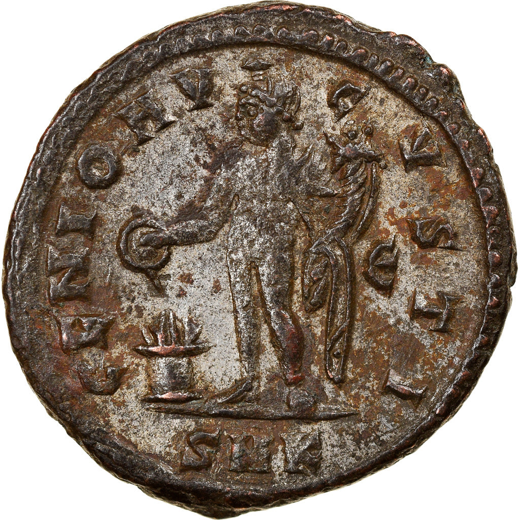 Monnaie, Maximin II Daia, Follis, 312-313, Cyzique, TTB, Bronze, RIC:101a