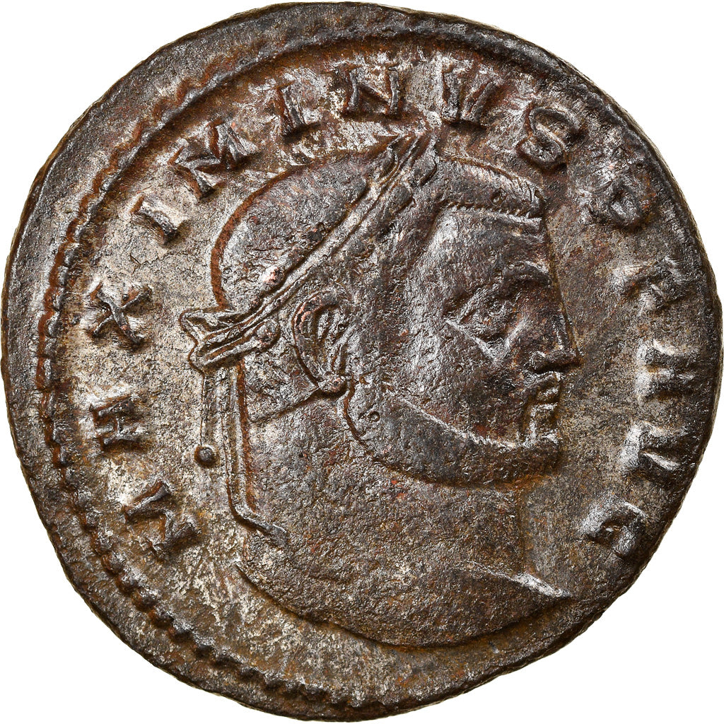 Moneta, Maximinus II, Follis, 312, Thessalonica, BB, Bronzo, RIC:50A