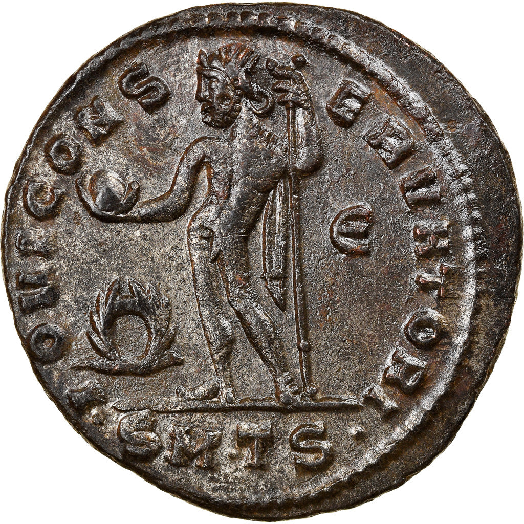 Moneta, Maximinus II, Follis, 312, Thessalonica, BB, Bronzo, RIC:50A