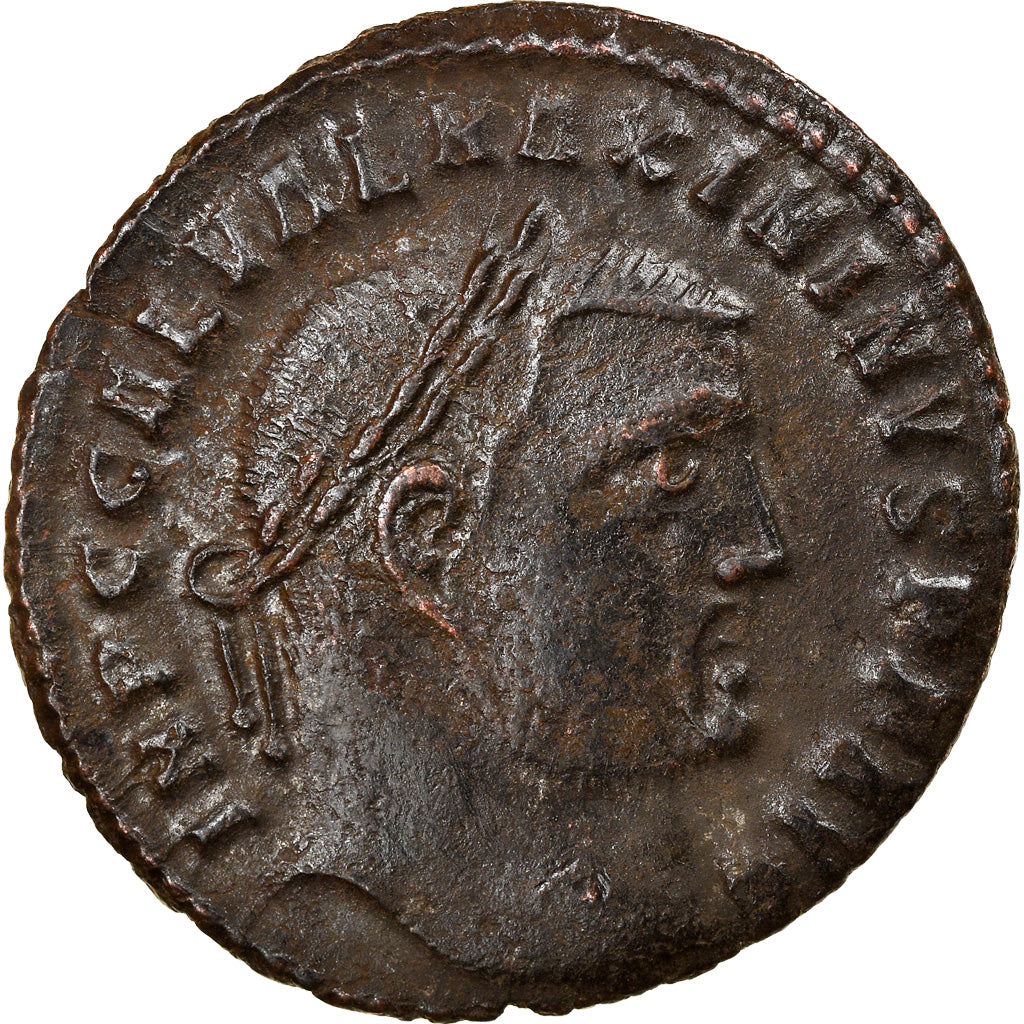 Coin, Maximinus II, Follis, 313, Heraclea, Rare, EF(40-45), Bronze, RIC:74
